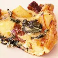 Фриттата с картофелем, колбасой и капустой - Рецепты с яйцами - Итальянские рецепты