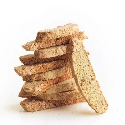 Рецепт бискотти с изюмом, пропитанным ромом