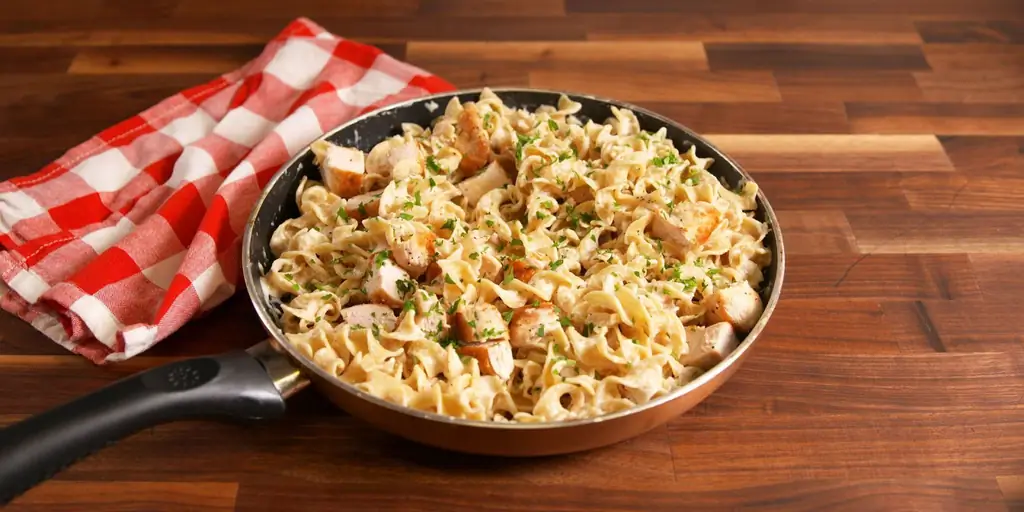 Лучший греческий йогурт из цельнозерновой курицы Альфредо