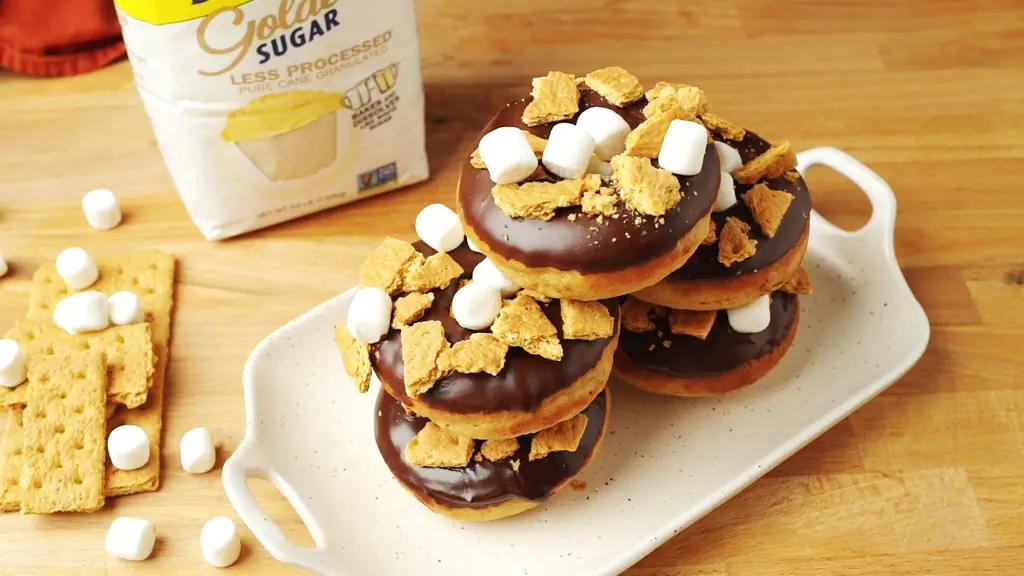 Best Baked S'mores Donuts - Рецепт запеченных пончиков S'mores
