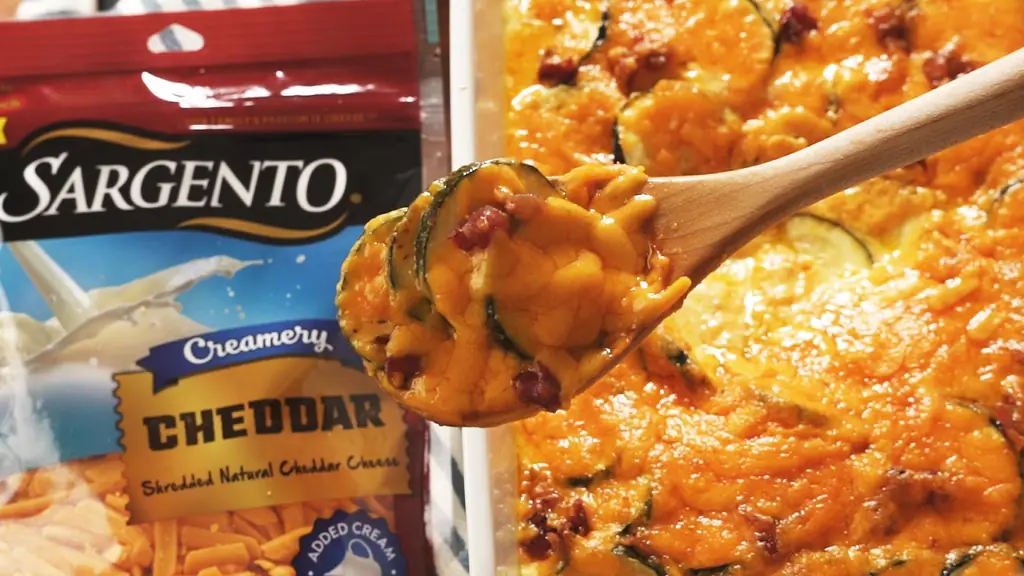 Сливочный бекон & Чеддер Зубчатые кабачки