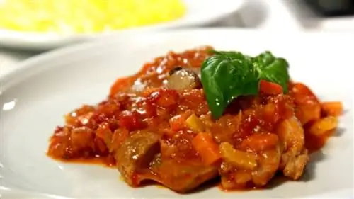 Оссобуко с ризотто с шафраном