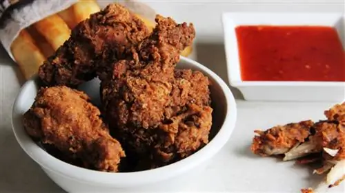 KFC куриные крылышки