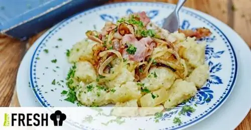 Творожные клецки с творогом