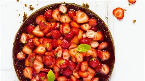 Миндальный флорентийский с клубникой Миндальный флорентийский с клубникой