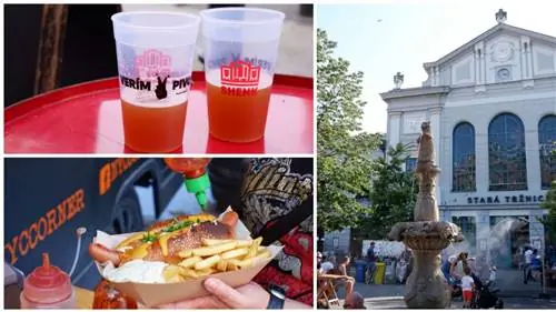 Street Food Park перед Старой Тржницей