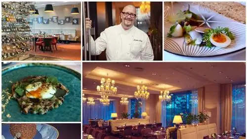 Дегустационное меню в прекрасном ресторане RIVERBANK на берегу Дуная