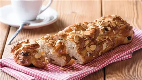 Масляная новогодняя из 6 прядей пошагово