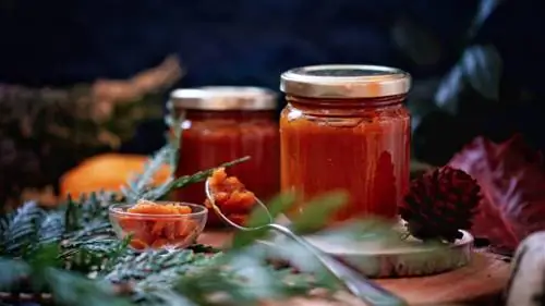 Пряное варенье из тыквы с апельсином