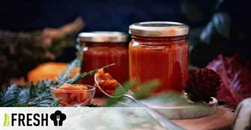 Пряное тыквенное варенье с апельсином