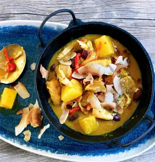 Кокосовая курица в мультиварке Calypso