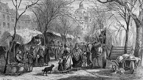 В День Святого Мартина проводились различные рынки