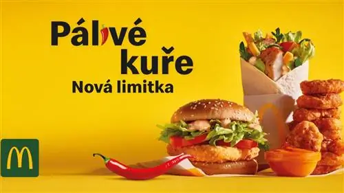 В McDonald's также есть горячее меню