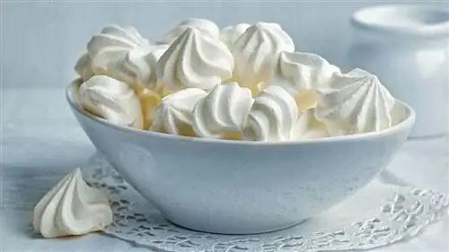 Хрустящие меренги - популярное рождественское печенье