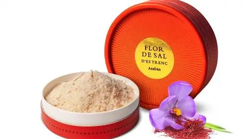 Эксклюзивный соляной цветок со вкусом шафрана