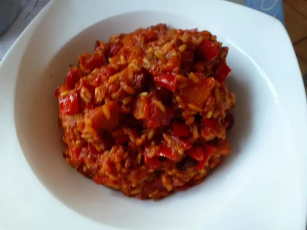 Особенный красный рис