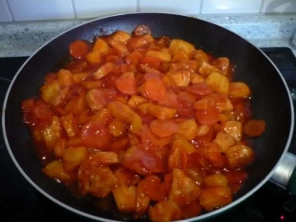 Кисло-сладкая курица