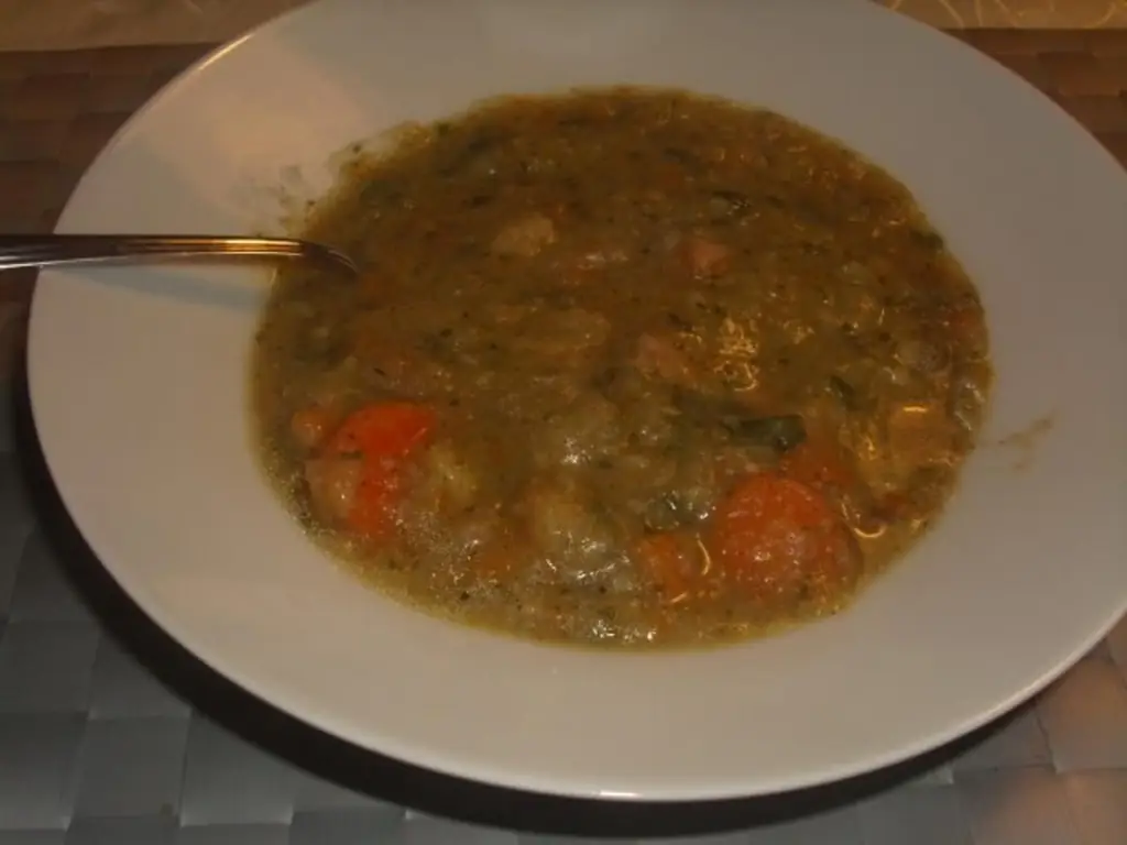 Картофельный суп с Касселером