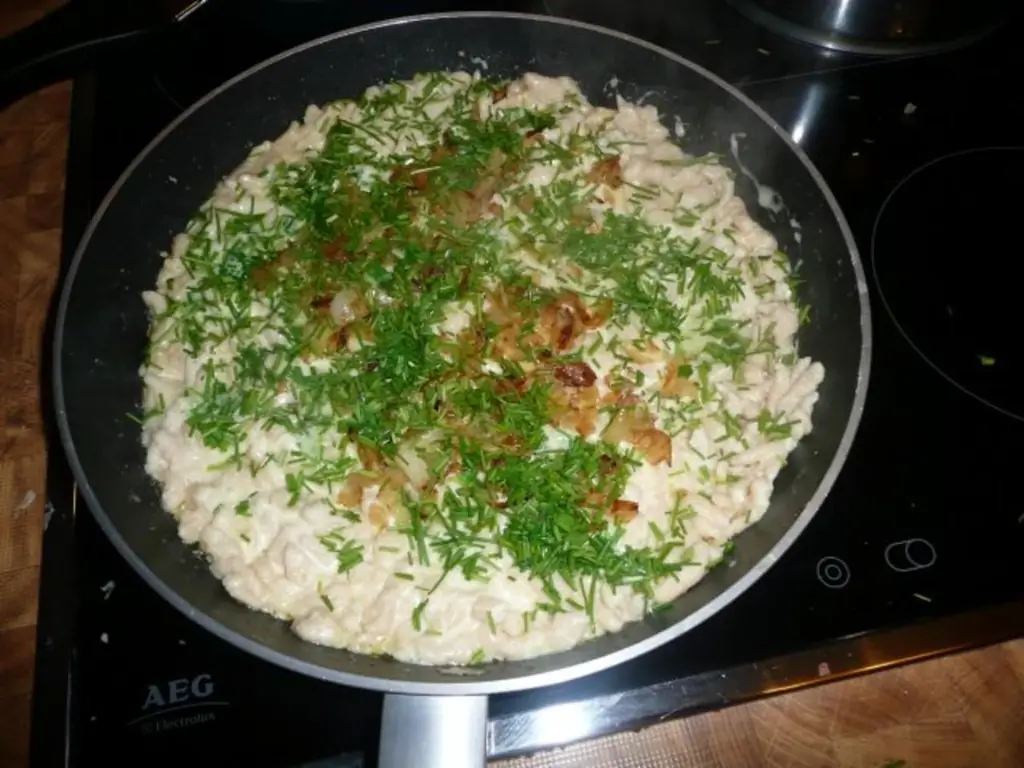 Сырный шпецле по-австрийски