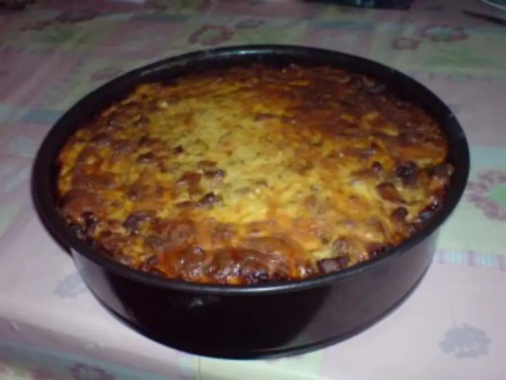 Тяжёлый луковый пирог