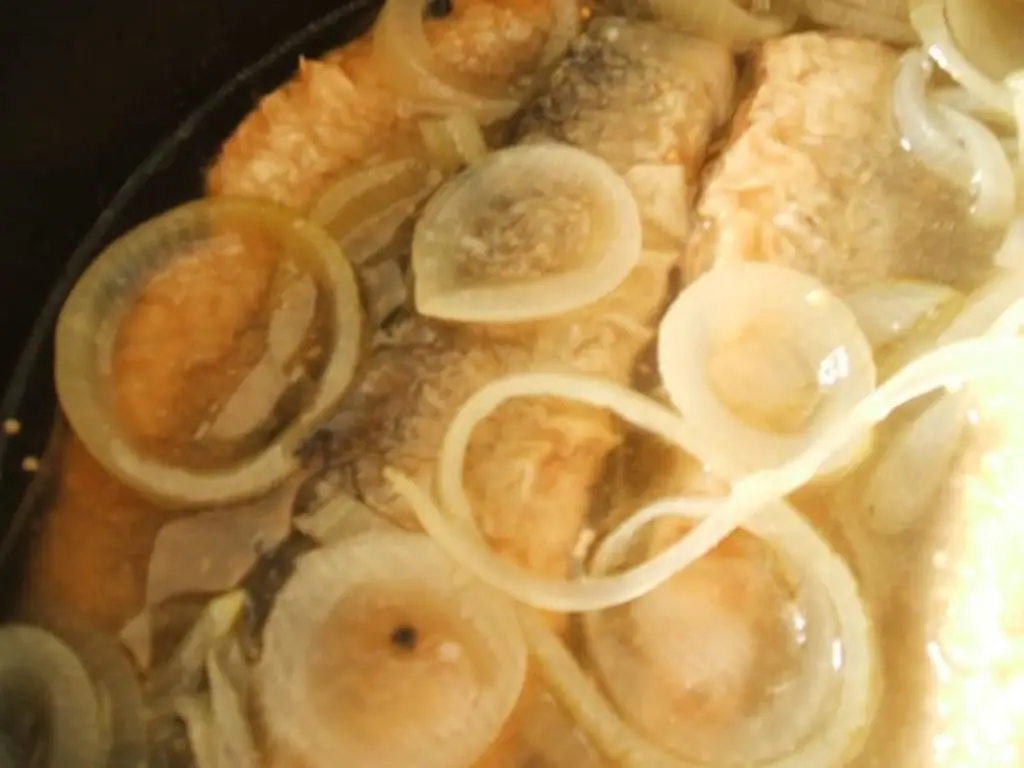 Жареная селедка, маринованная своими руками