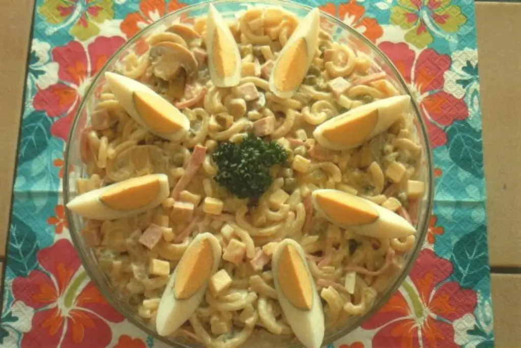 Салат с макаронами аля Андреа