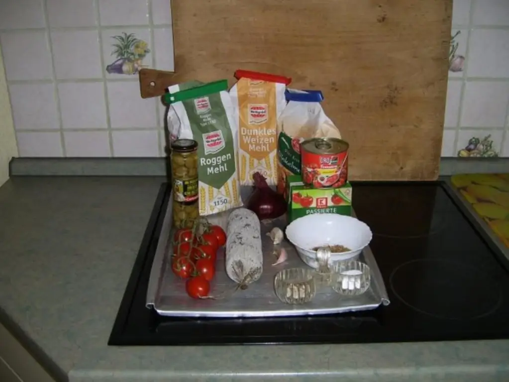 Пицца из листа для дровяной печи