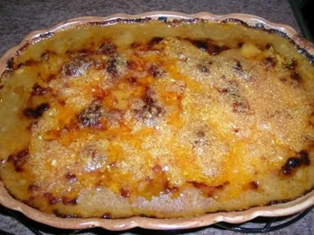 Шепардский пирог со сладким картофелем