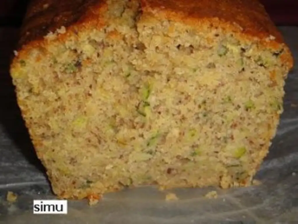 Сладкий кабачковый торт