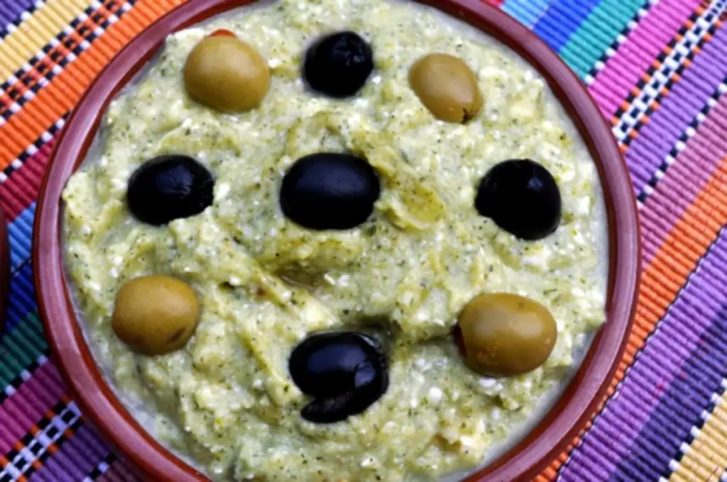 Мусс из цукини с сыром фета