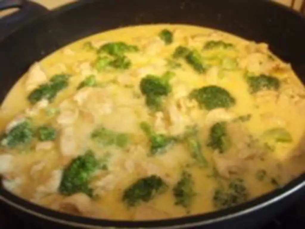 Мясо: Пенне с курицей, брокколи и сыром
