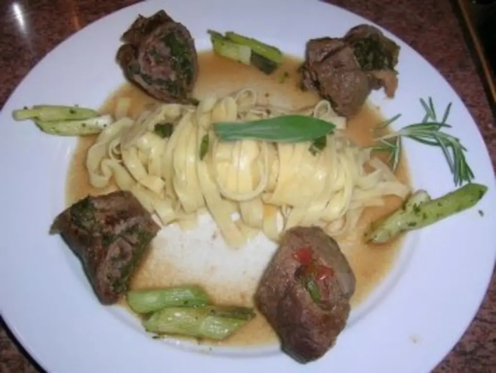 Инволтини (из говяжьих рулетов) немного другой, но очень вкусный способ приготовления рулетов