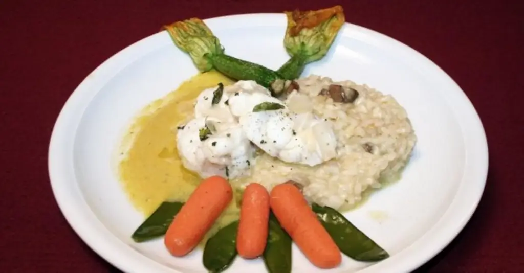 Морской черт с грибами