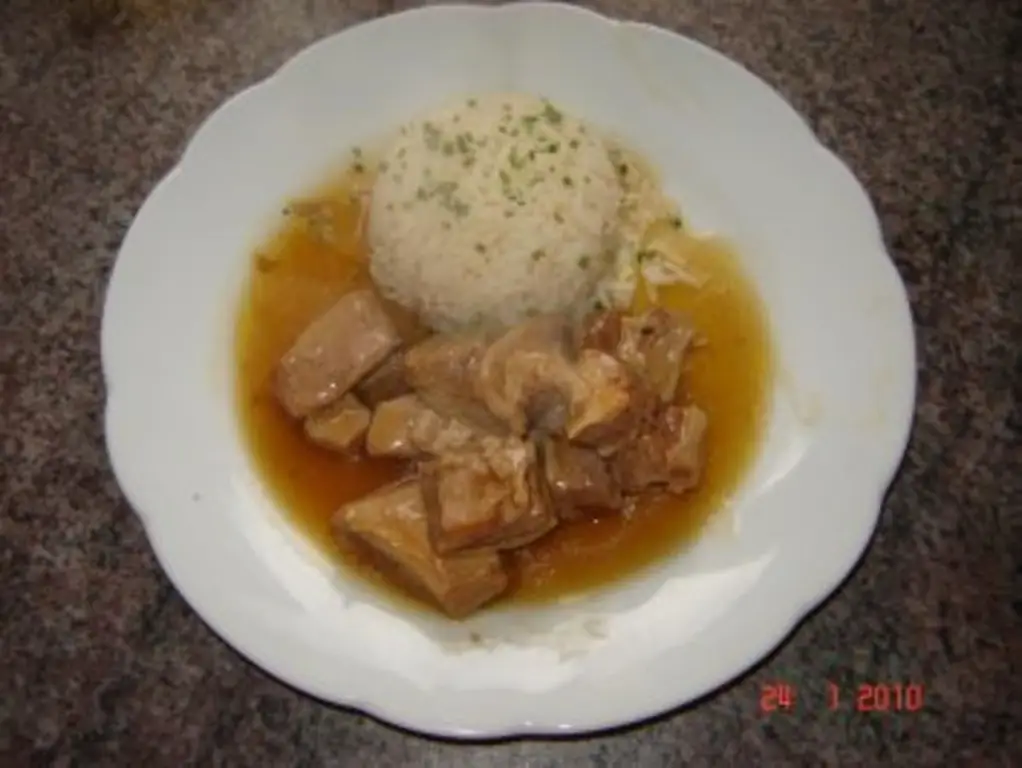 Мясо: Маринованная телятина