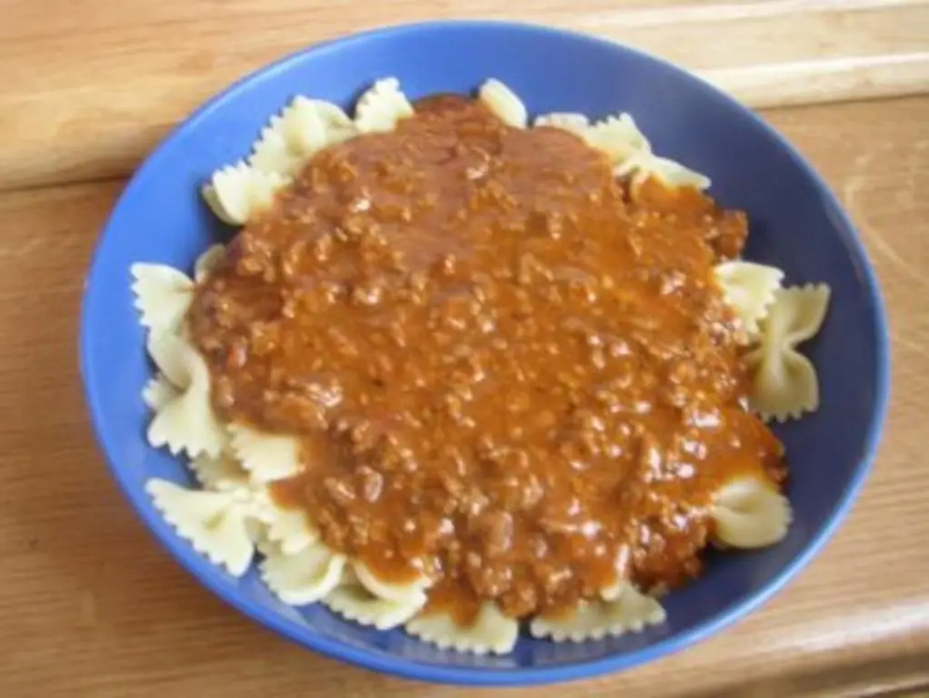 Соус из фарша Мелани