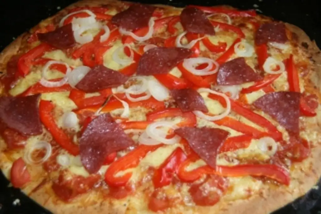 Тесто для пиццы с мукой и молоком