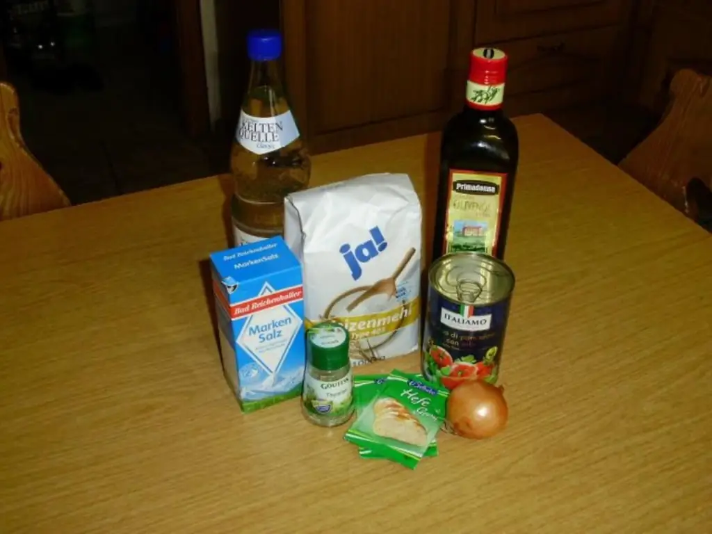 Тесто для пиццы (быстро и просто)