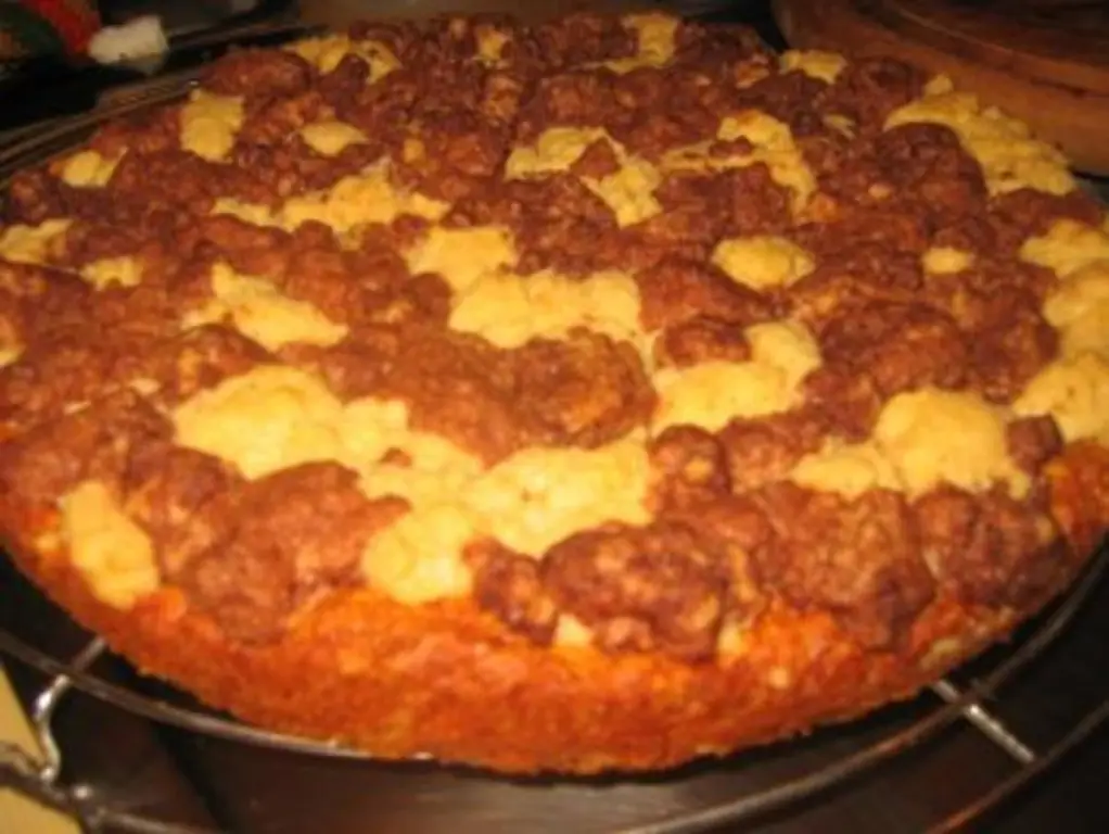 Выпечка: Crumble Cake "Черный