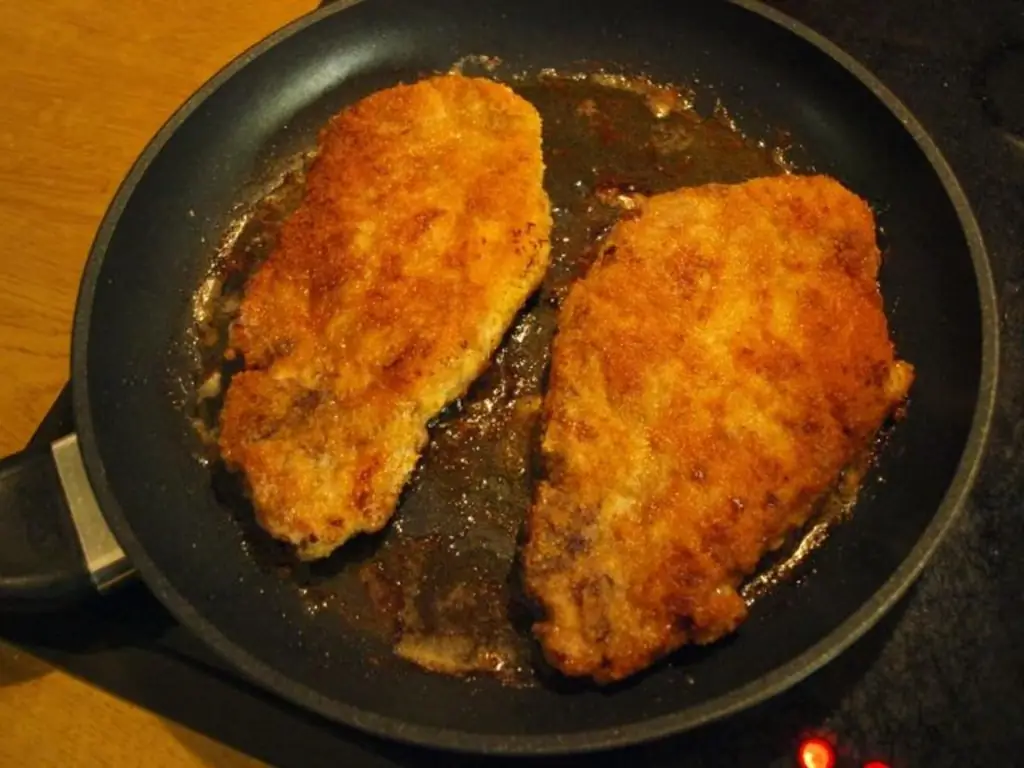 Escalopes à la creme (сливочный шницель)
