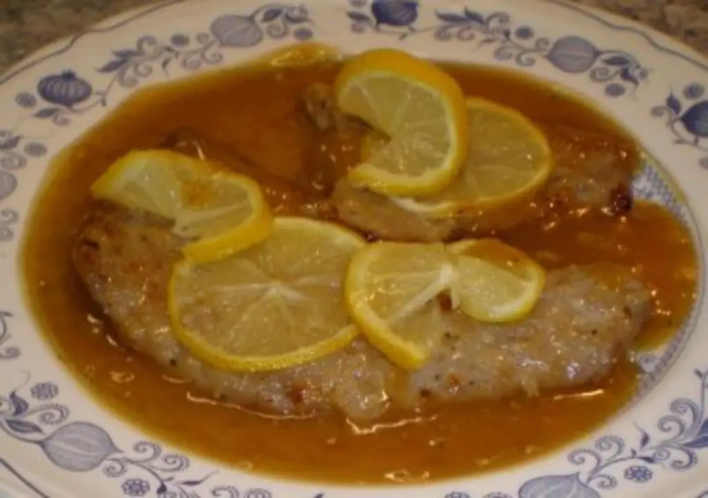 Эскалоп с лимоном Scaloppine al limone
