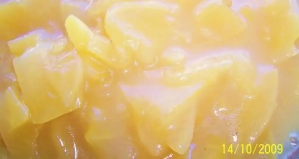 Овощи из молотой кольраби