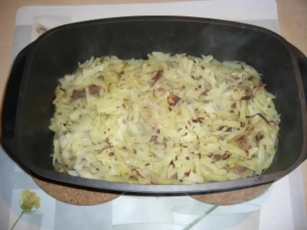 Тюрингенская слоеная капуста белокочанная капуста блюда из мясного фарша