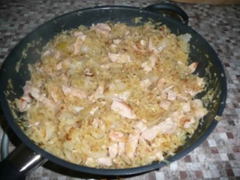 Запеканка из квашеной капусты