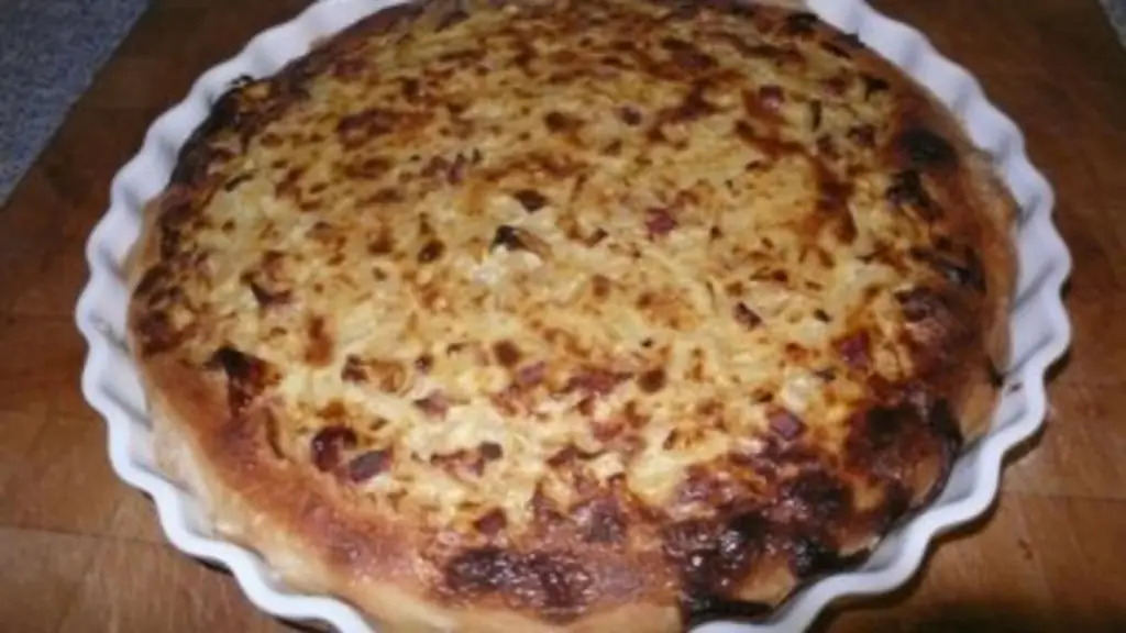 Луковый пирог, приготовленный мамами