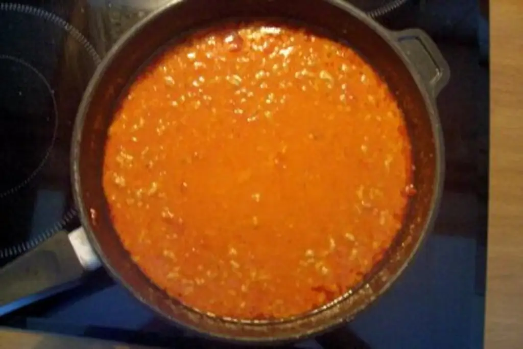 Мой соус из говяжьего фарша