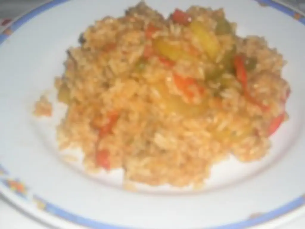 Djuvec Сербское мясо