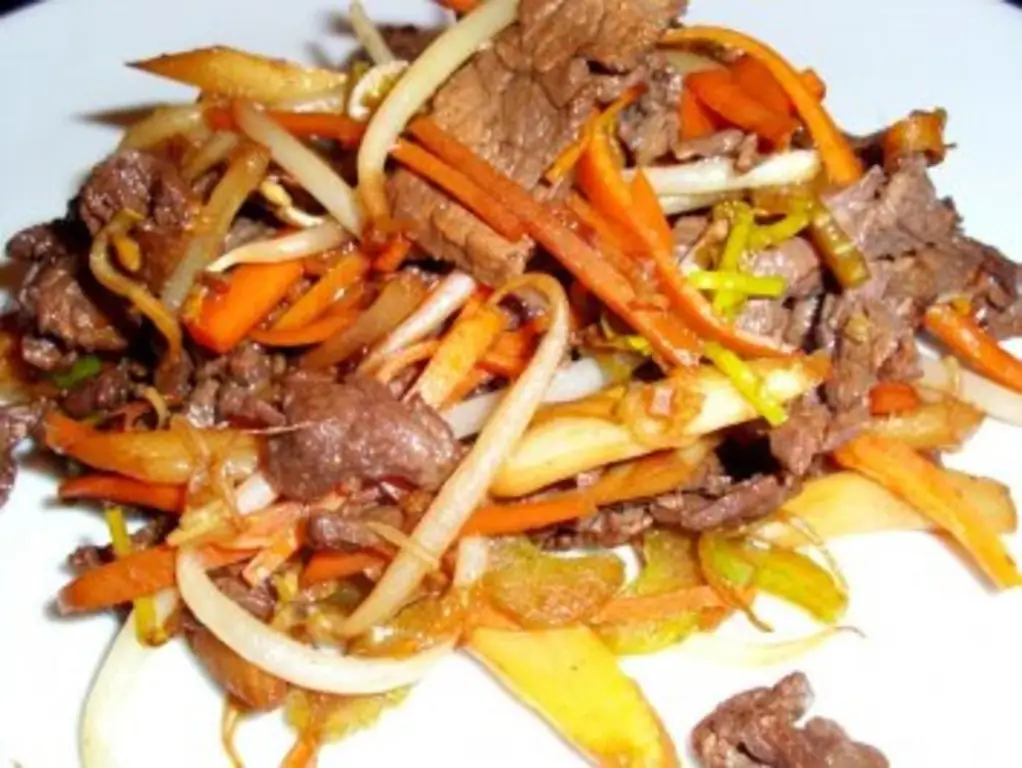Мясо: филе сычуаньской говядины