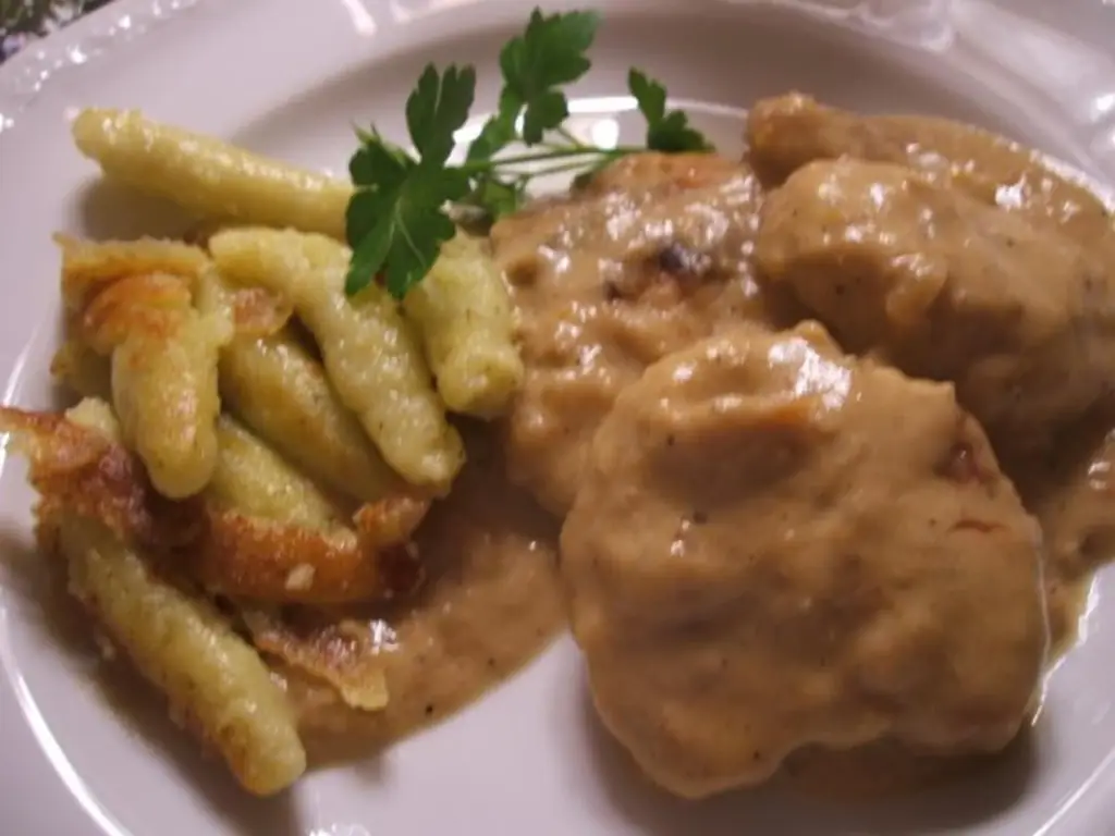 Мясо: Нежная свиная вырезка в абрикосах