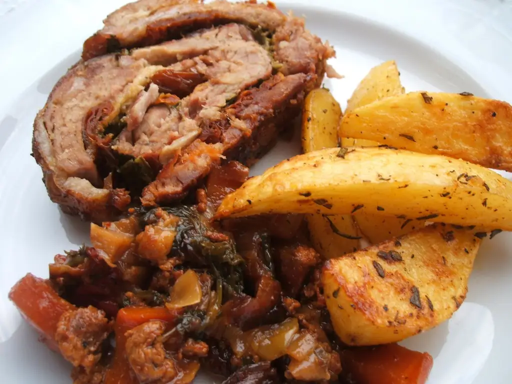 Мясо: Involtino di Maiale Ripieno