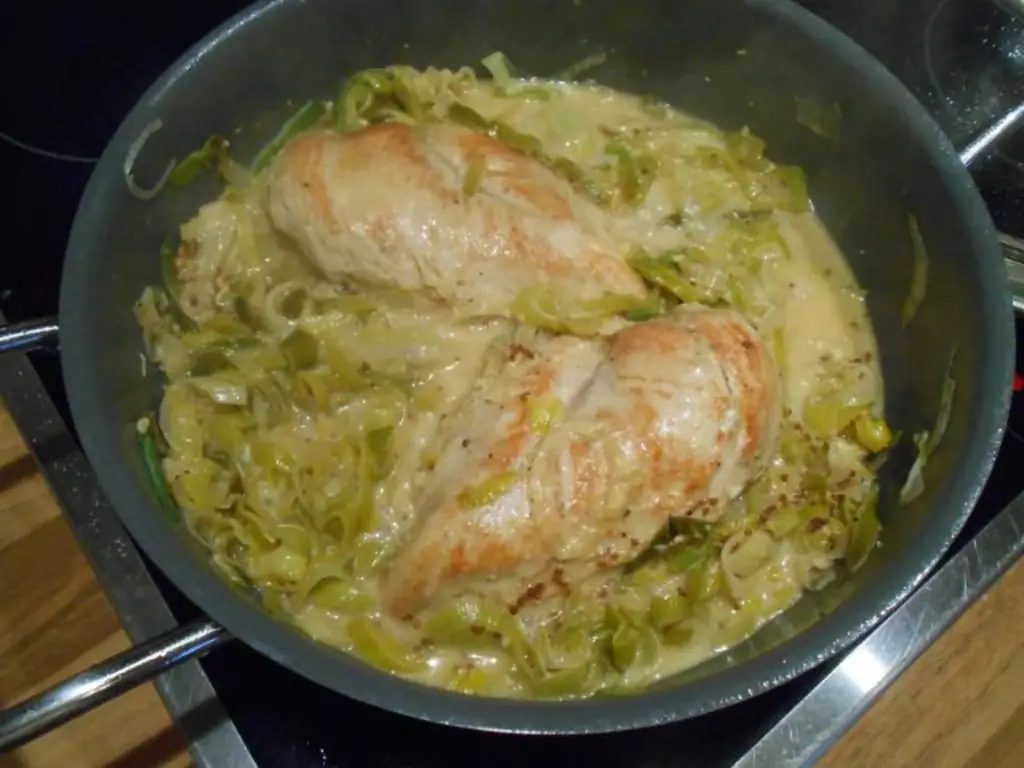 Курица с горчичным соусом